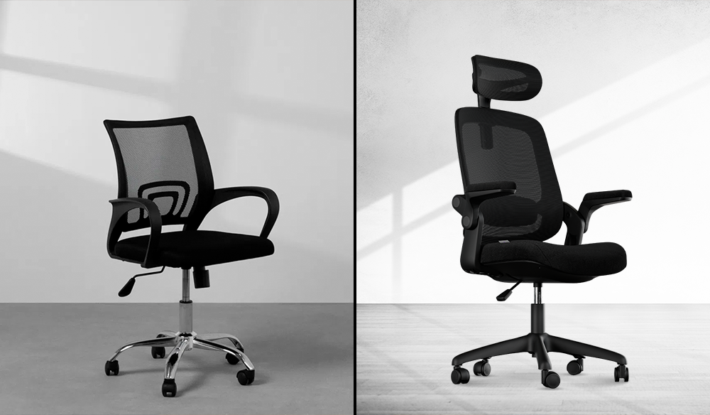 Qual a Diferença entre Cadeira de Escritório e uma Cadeira Ergonômica?