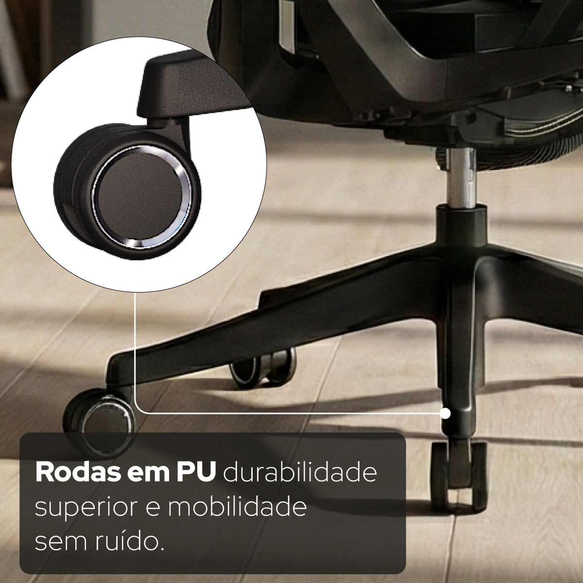 Cadeira Ergonômica de Massagem Elements Calaena