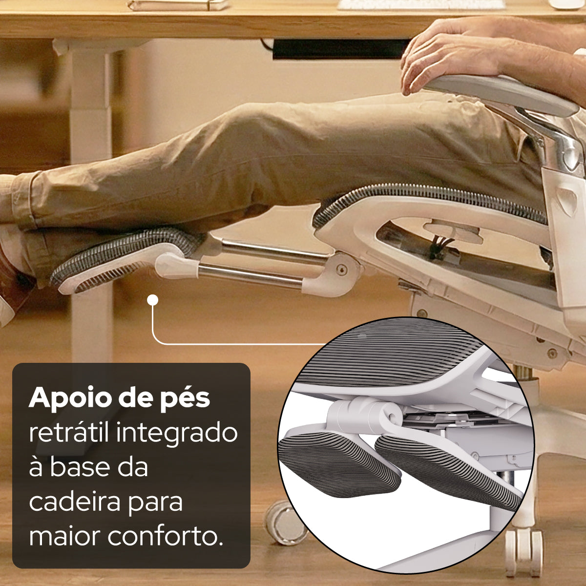 Cadeira Ergonômica de Massagem Elements Calaena