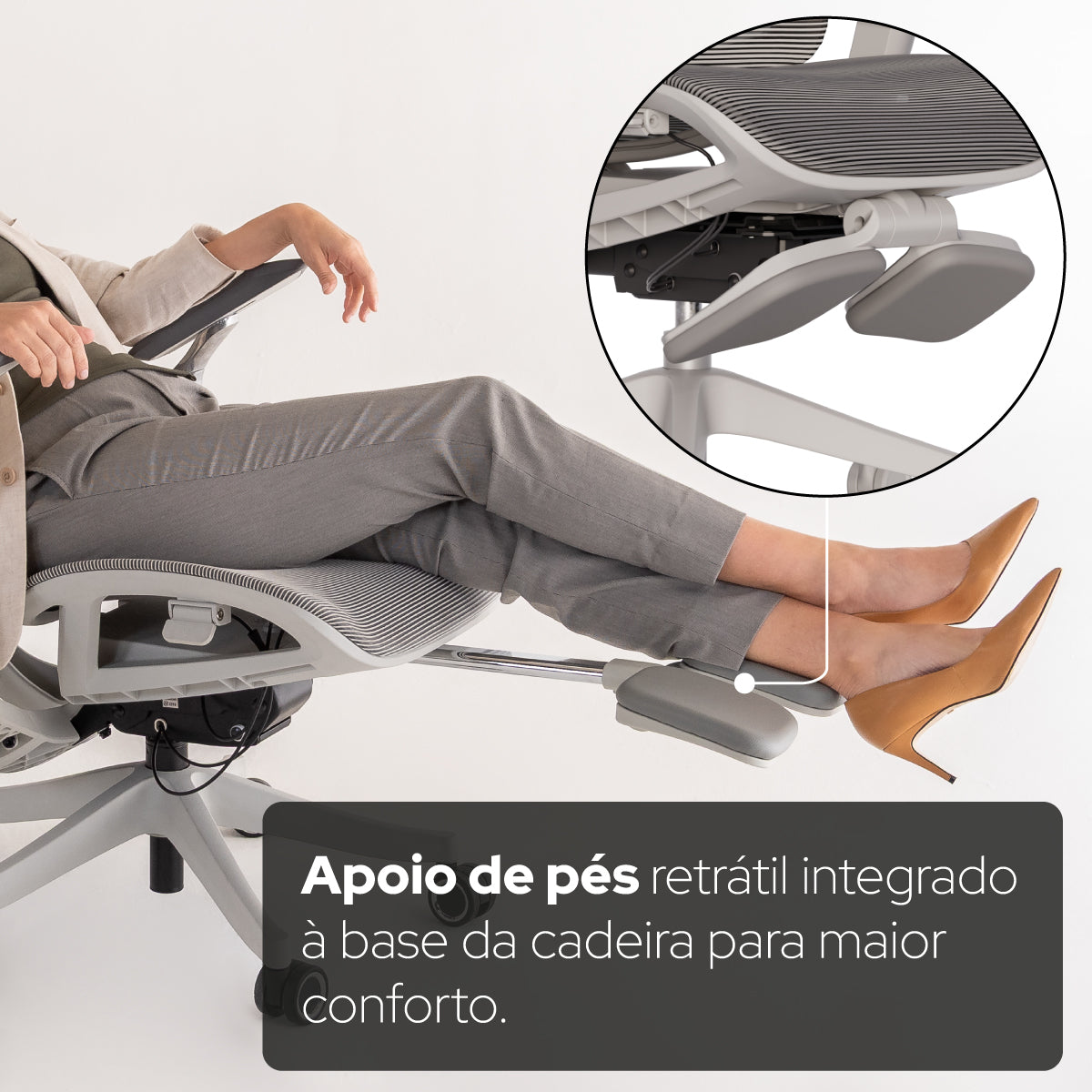 Cadeira Ergonômica de Massagem Elements Calaena