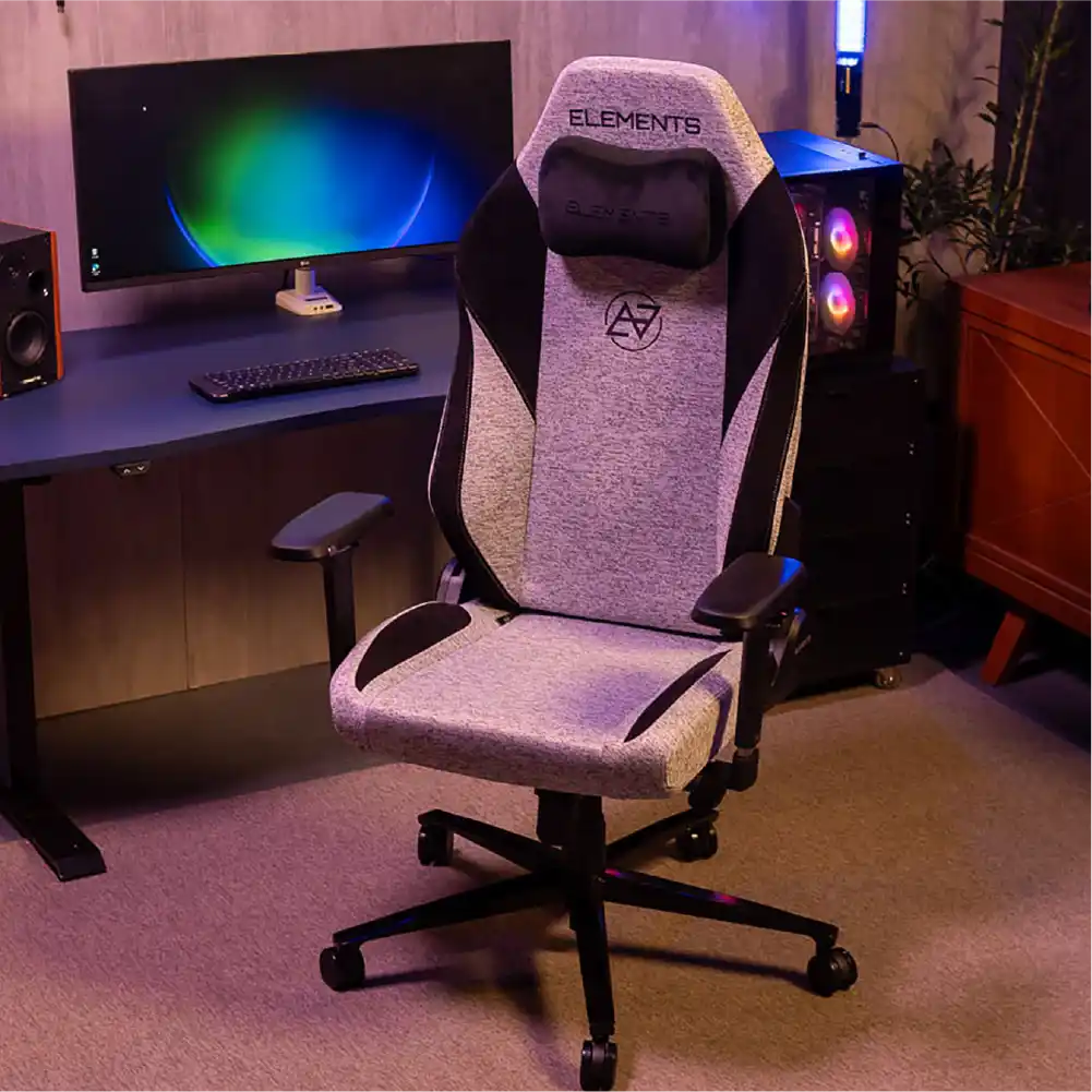 Cadeira Gamer Elements Lunari Titan XL