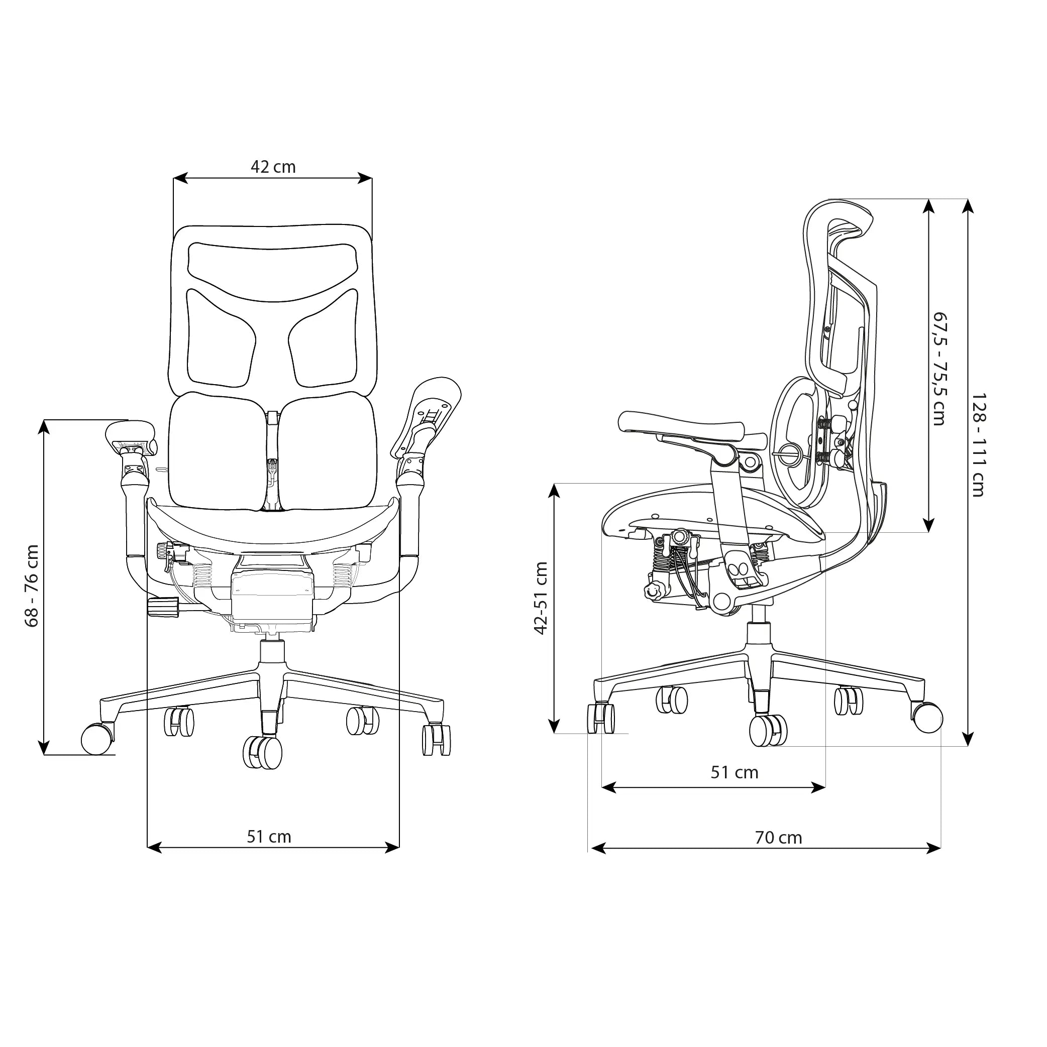 Cadeira Ergonômica Elements Una