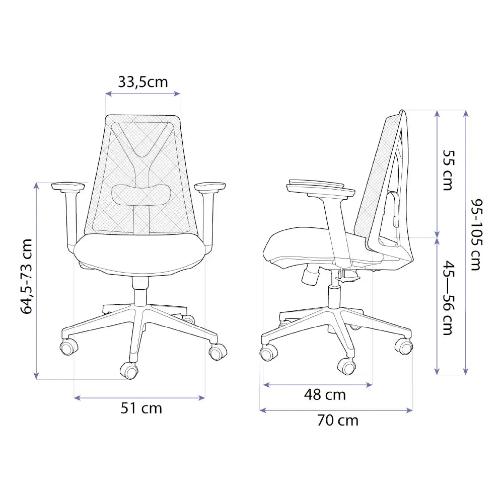Cadeira Ergonômica Elements Olympia