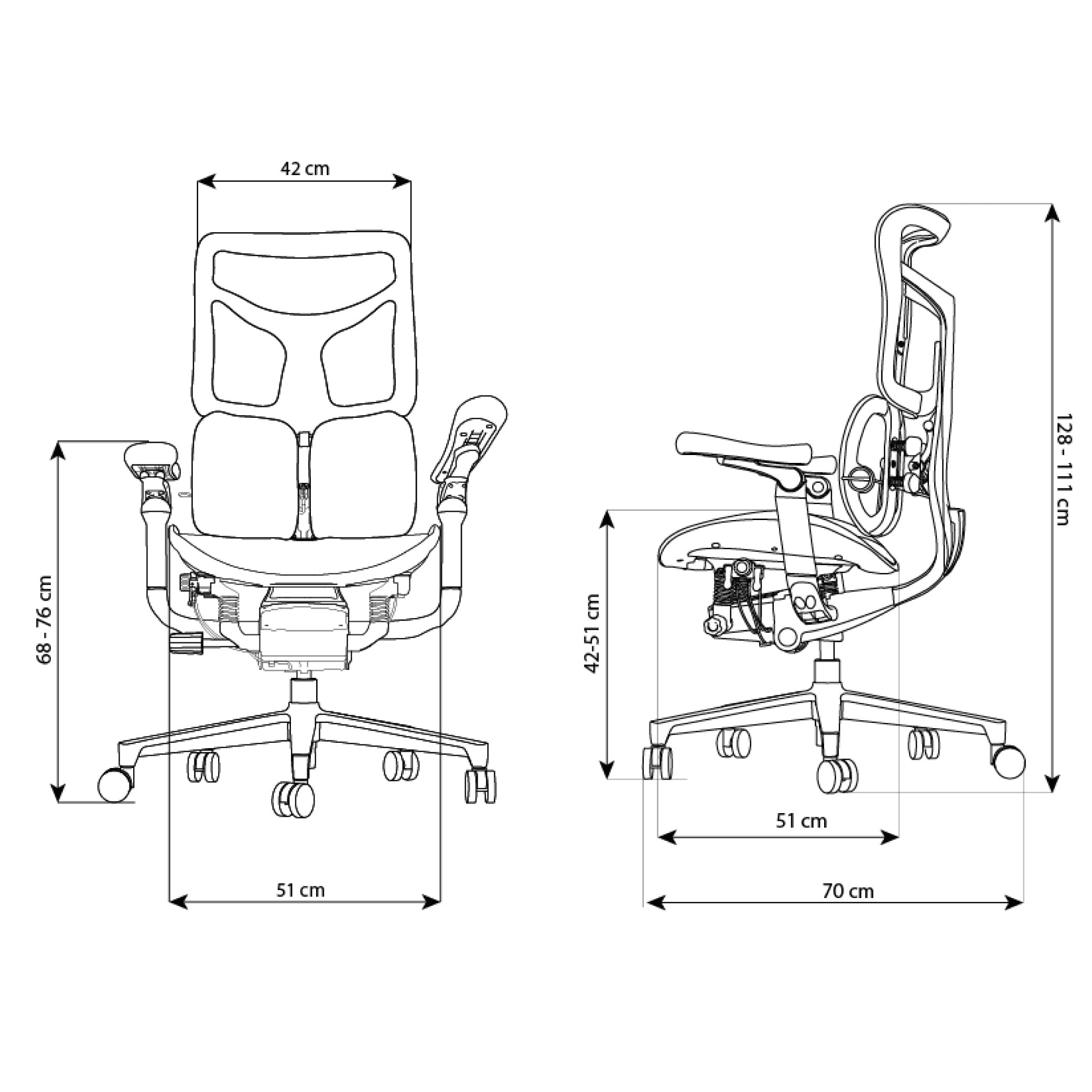Cadeira Ergonômica Elements Una