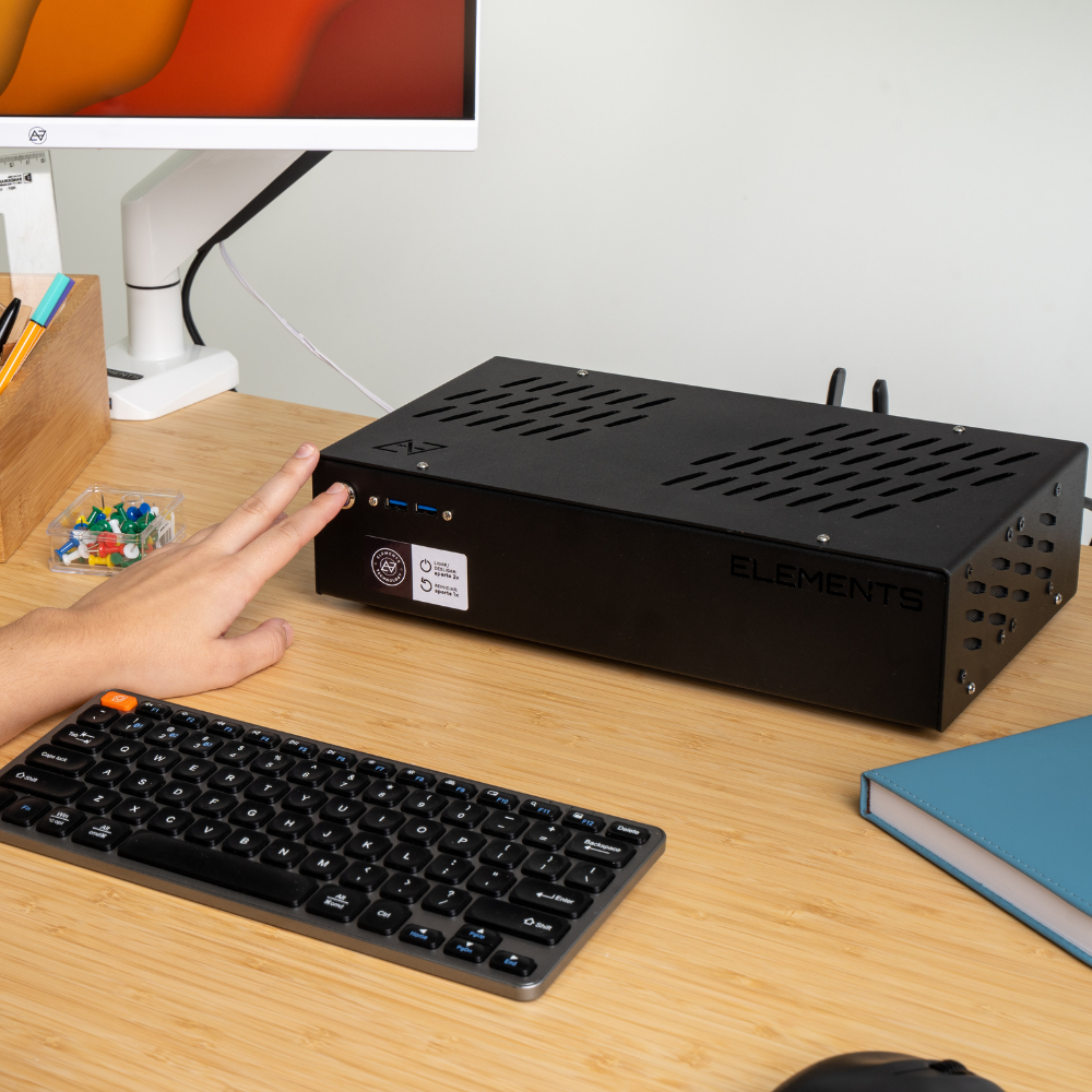 Computador Elements Eisen Slim i7 10ª 16GB DDR4 1TB + Linux Ubuntu - Elements