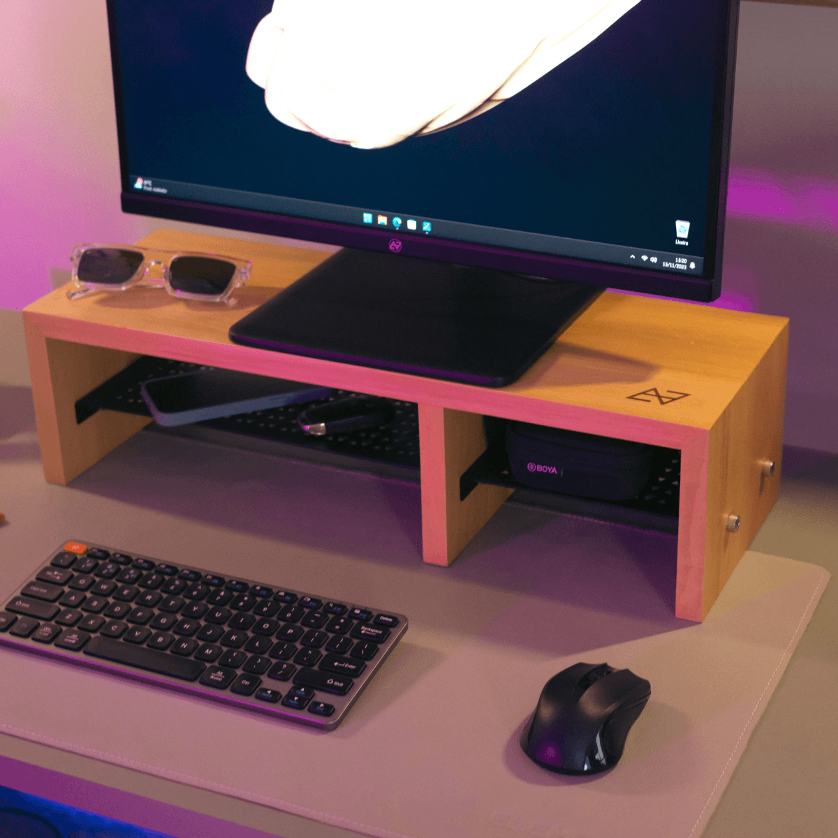 Suporte para Monitor Mesa Elevado Elements - Elements