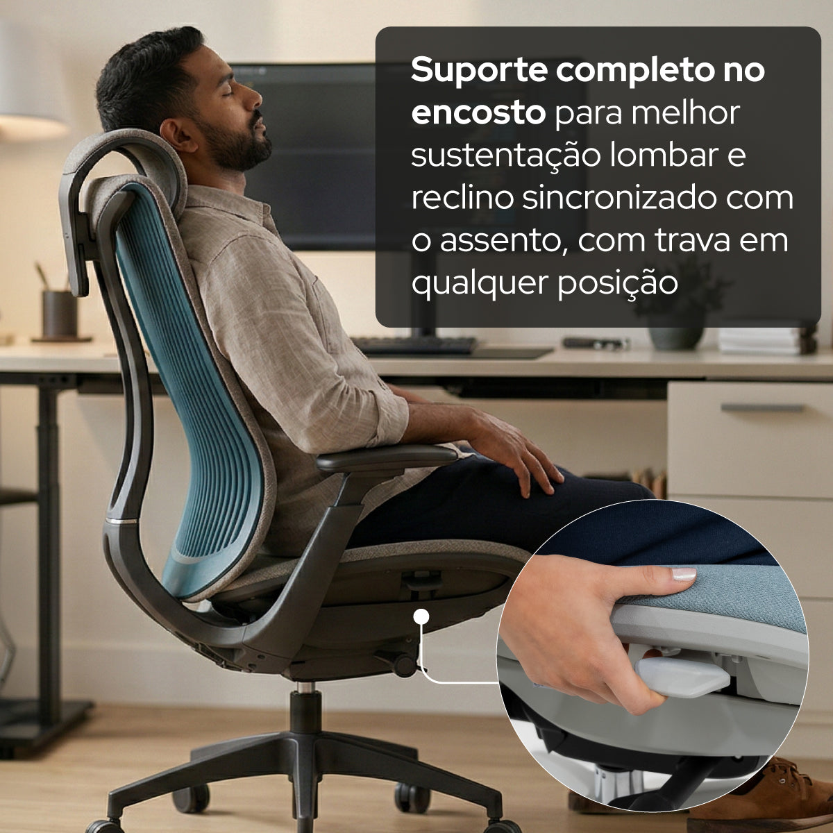 Cadeira Ergonômica Elements Etérea