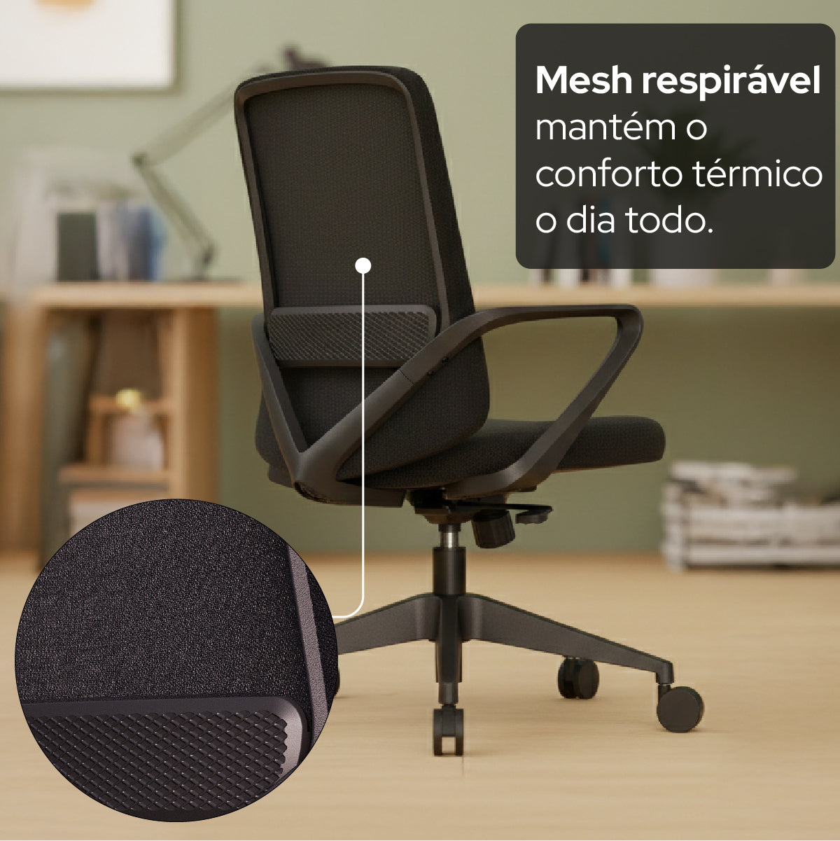 Cadeira Ergonômica Elements Lira