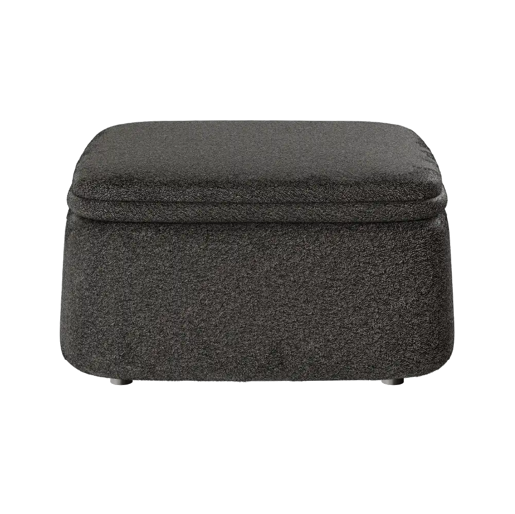Mesa de centro Elements Berti 4 em 1 (Mesa + Apoio de pés + Puff + Baú)