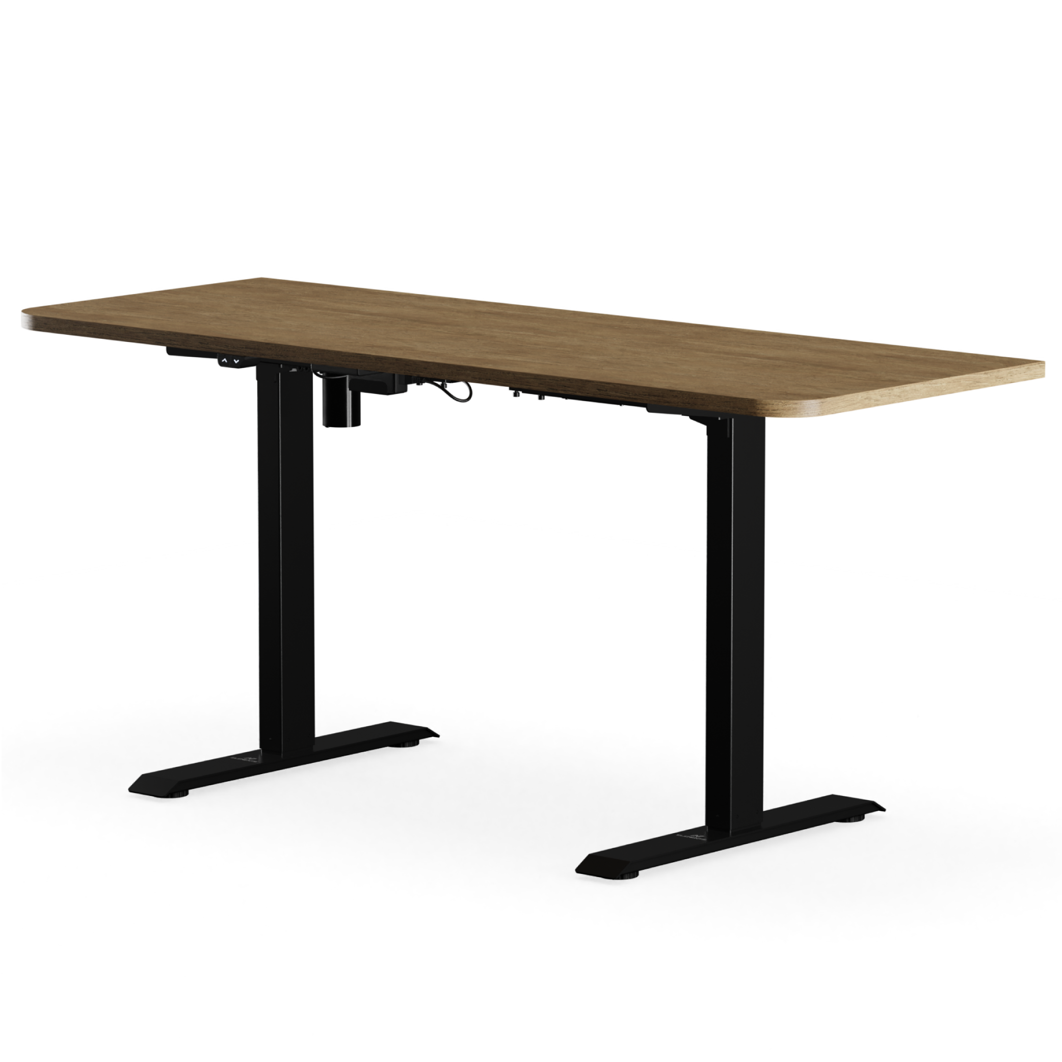 Mesa com Regulagem de Altura Elétrica Misch Preta + Tampo 160cm