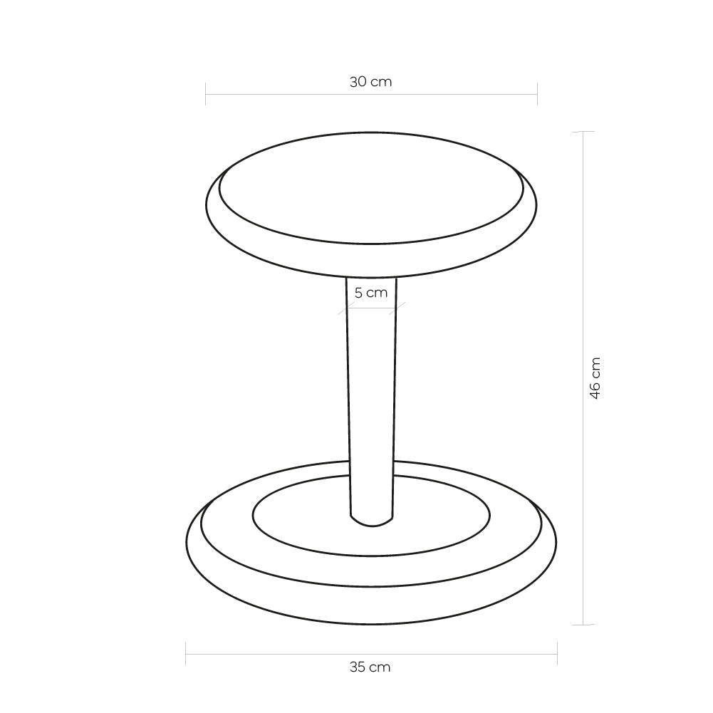 Banqueta com Balanço Mush - Elements