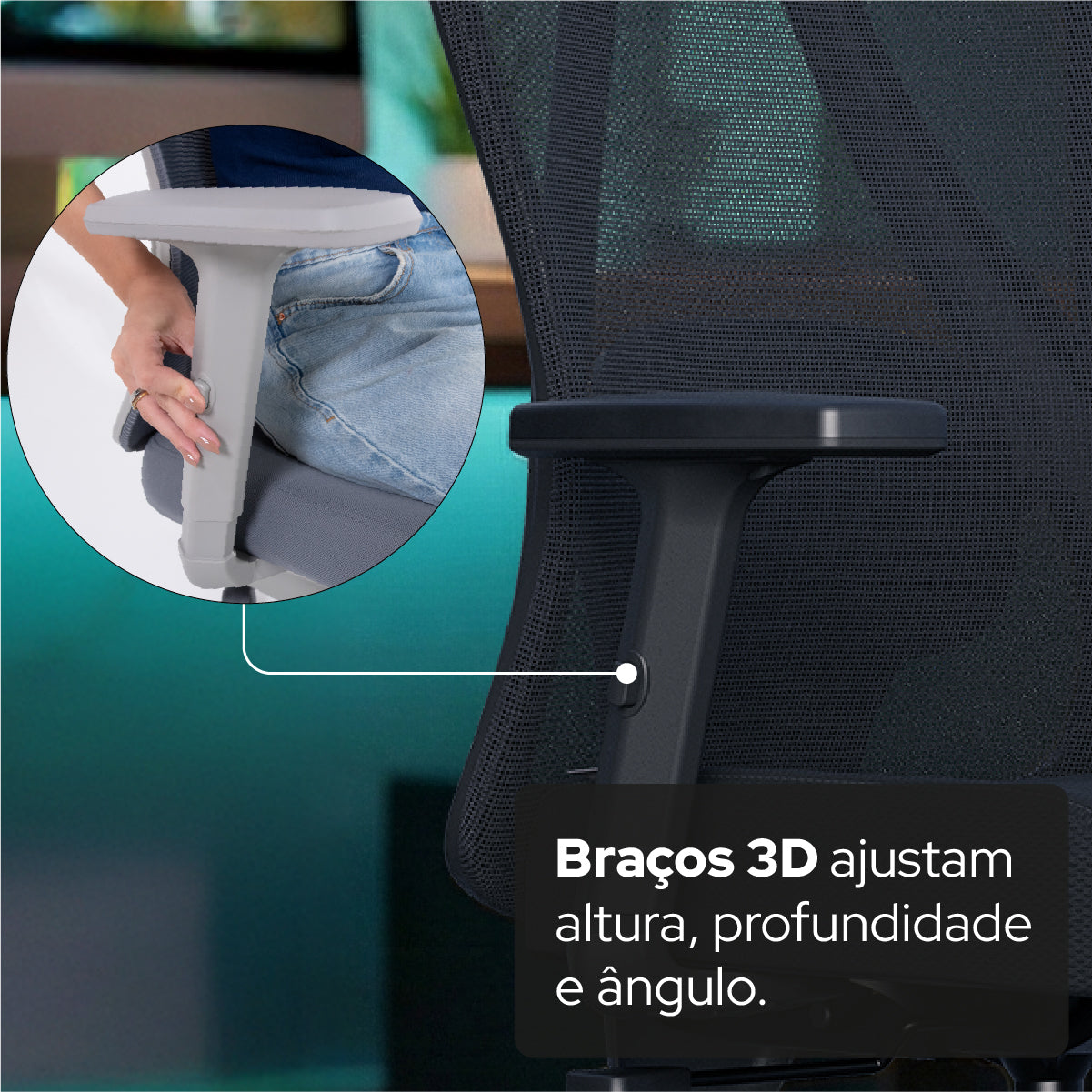 Cadeira Ergonômica Elements Samaia