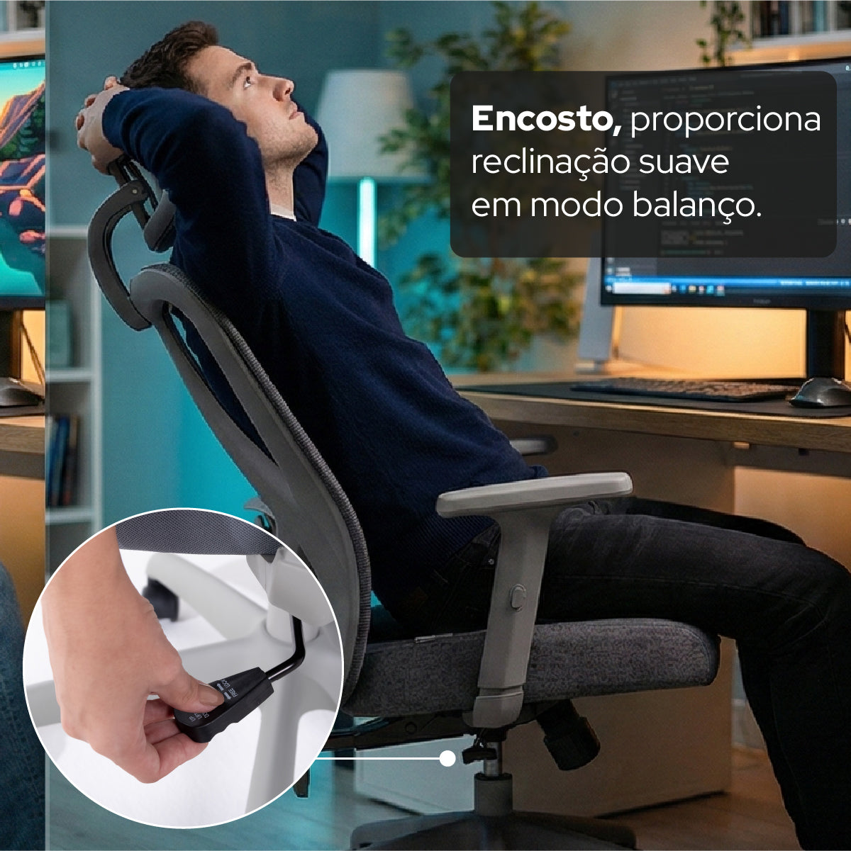 Cadeira Ergonômica Elements Samaia