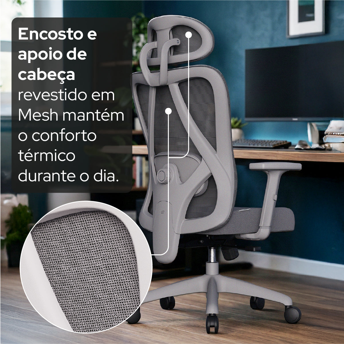 Cadeira Ergonômica Elements Samaia