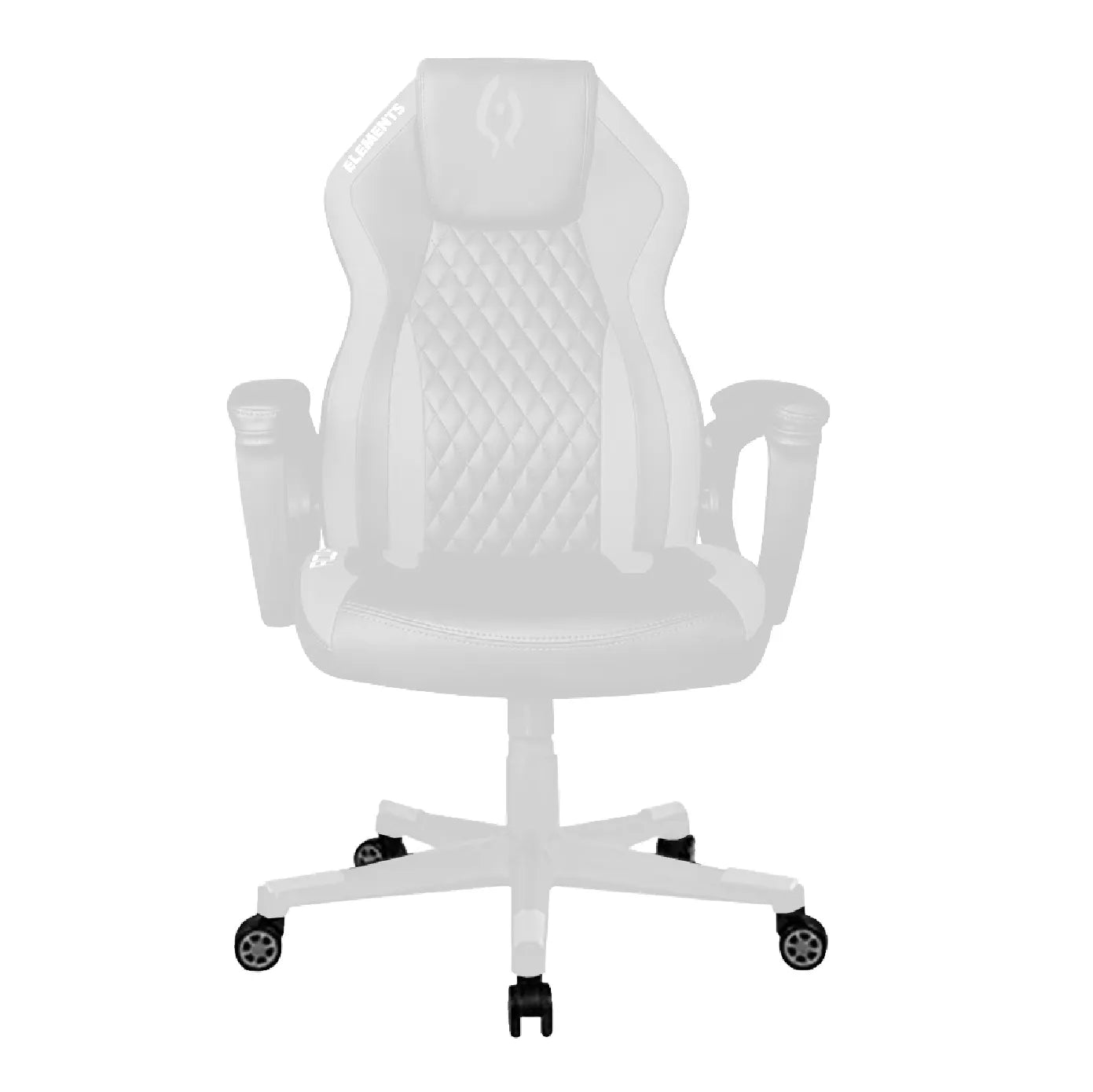 Kit de Rodas 60 mm Para Cadeira Ergonômica Elements - Elemental