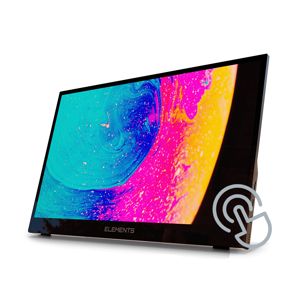 Monitor Portátil Elements Schnap Touchscreen - Elements