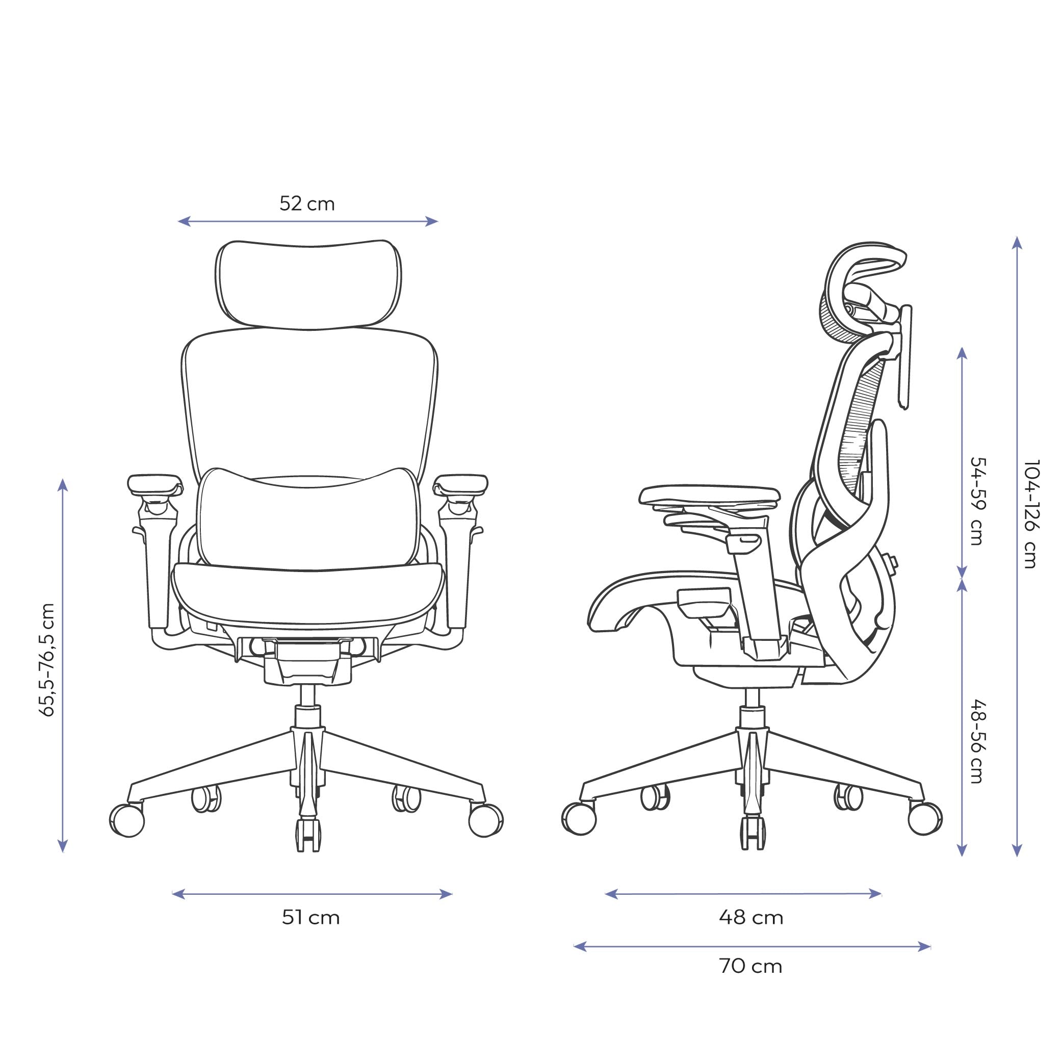 Cadeira Ergonômica Elements Aniara