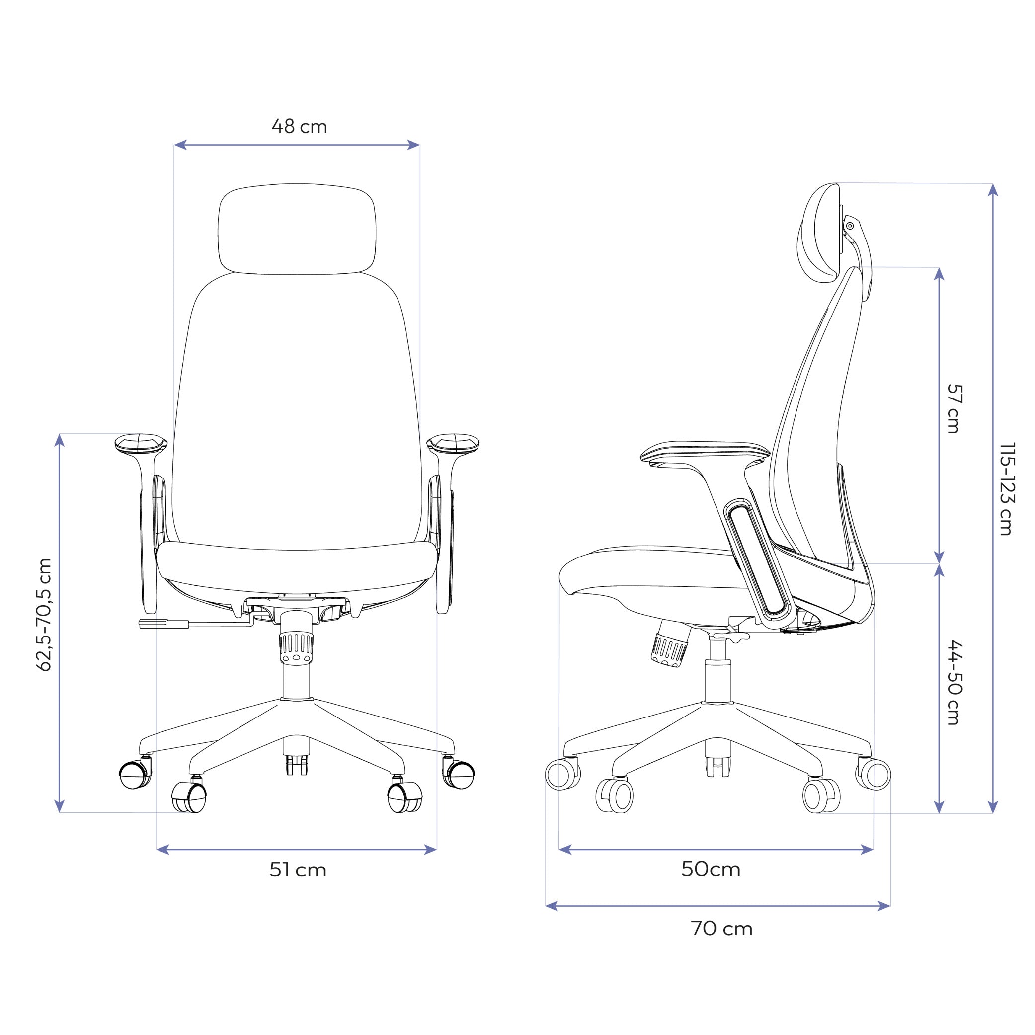 Cadeira Ergonômica Elements Belena