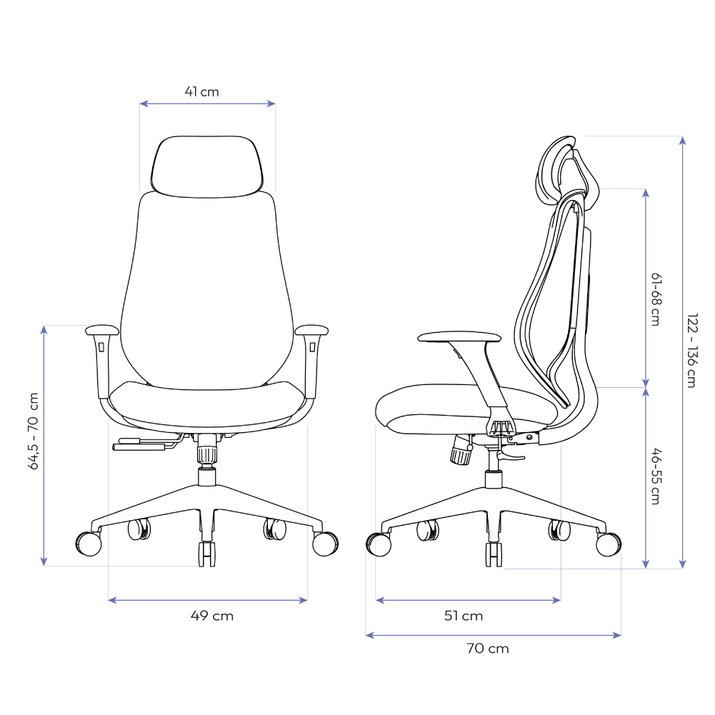 Cadeira Ergonômica Elements Galatea