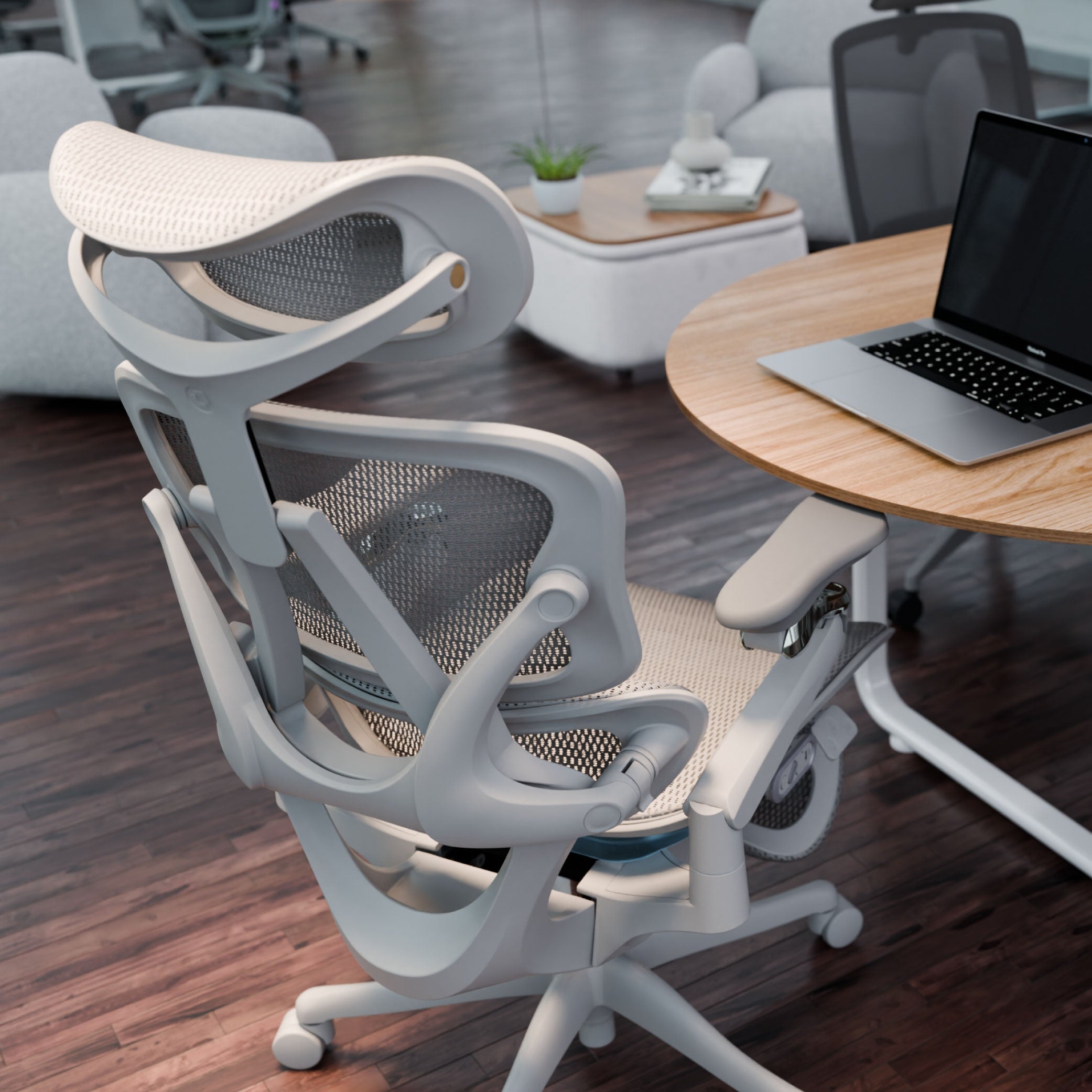 Cadeira Ergonômica de Ajuste Elétrico Elements EOS - Open Box