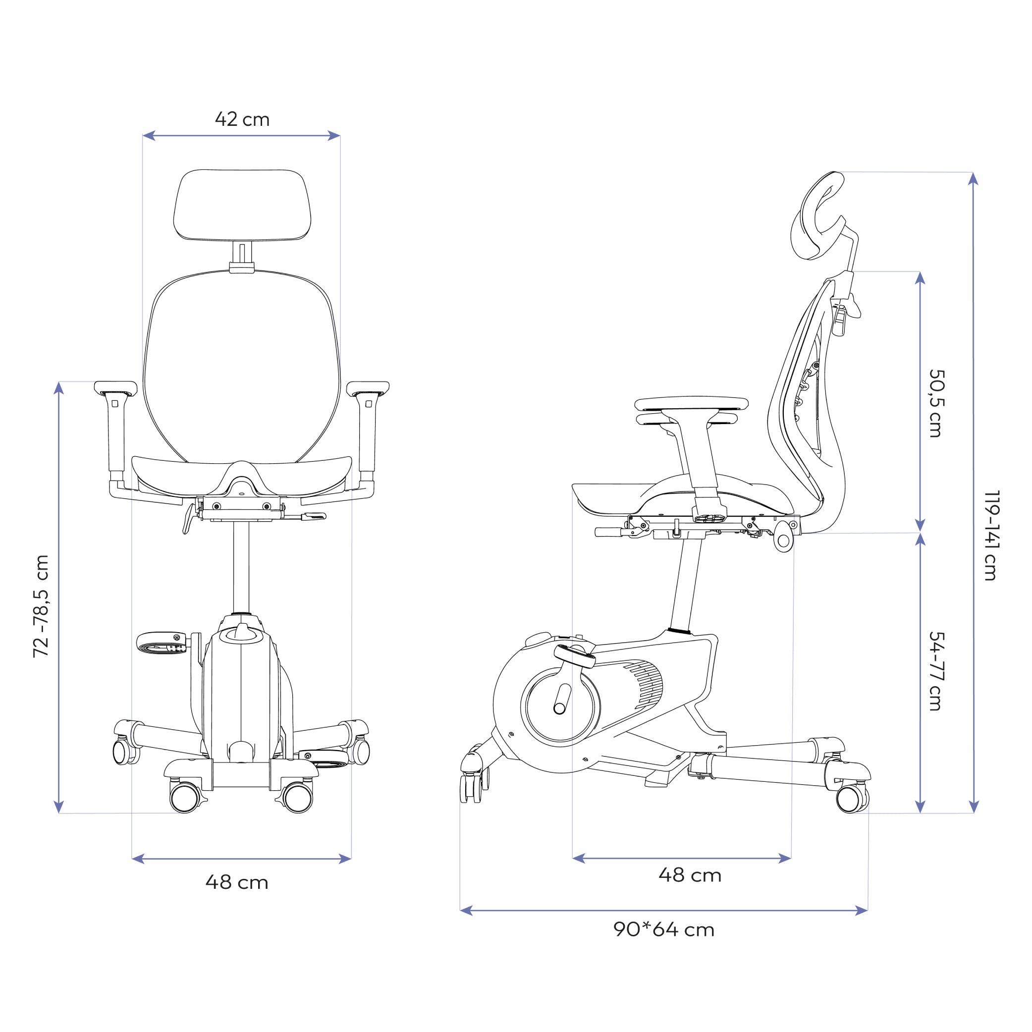 Cadeira Ergonômica Elements Egea