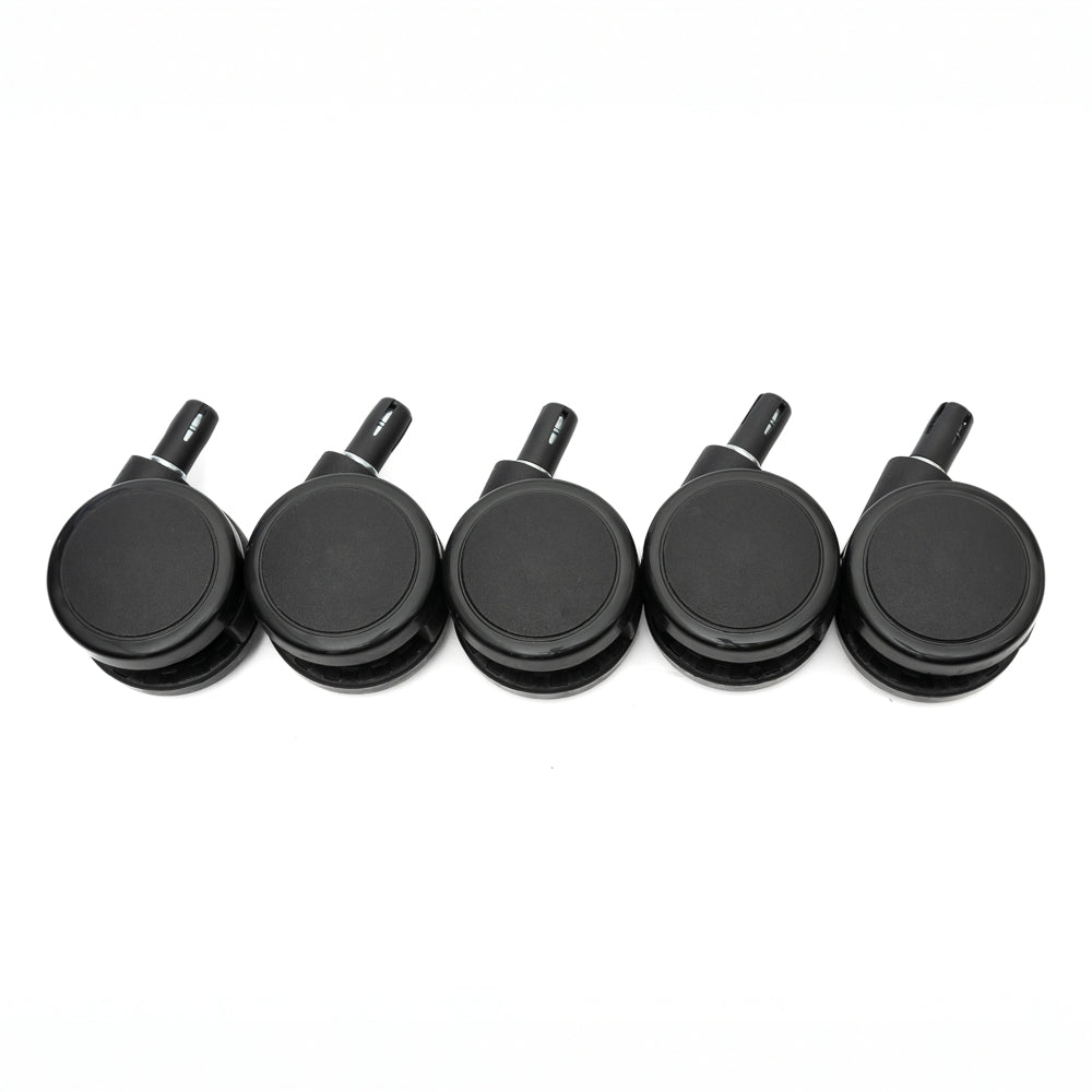 Kit de Rodas 65 mm Para Cadeira Ergonômica Elements - Magna 2024 e Lunari