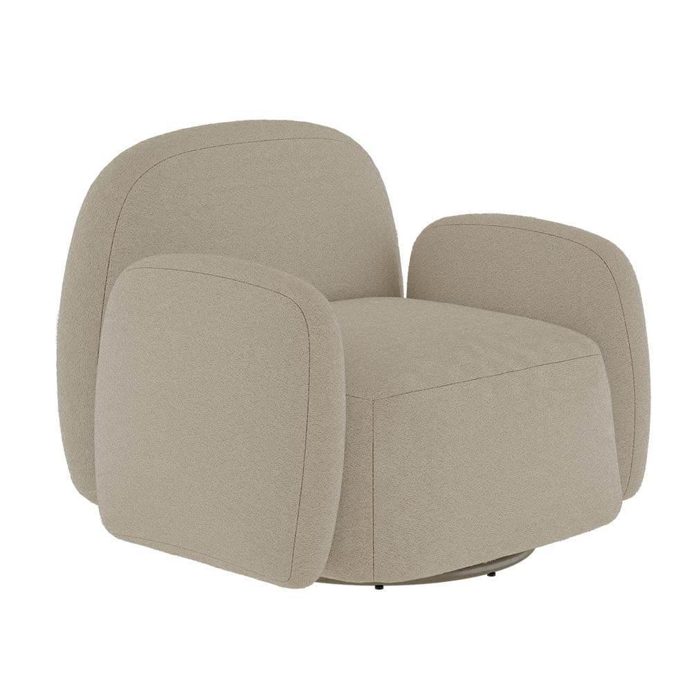 Imagem da Poltrona Paradiso na cor Beige num fundo branco