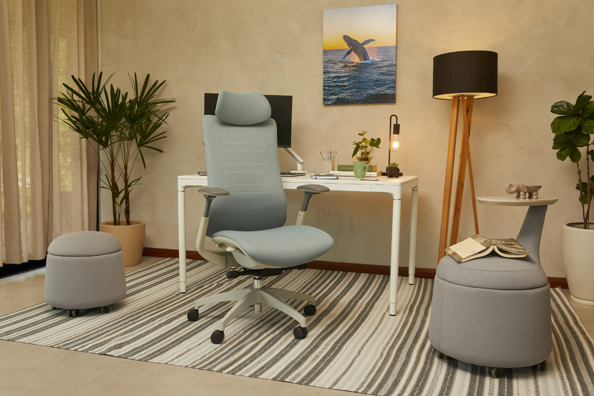 Coleção Etérea Elements: mobiliário ergonômico premium que une design premiado e conforto para o home office