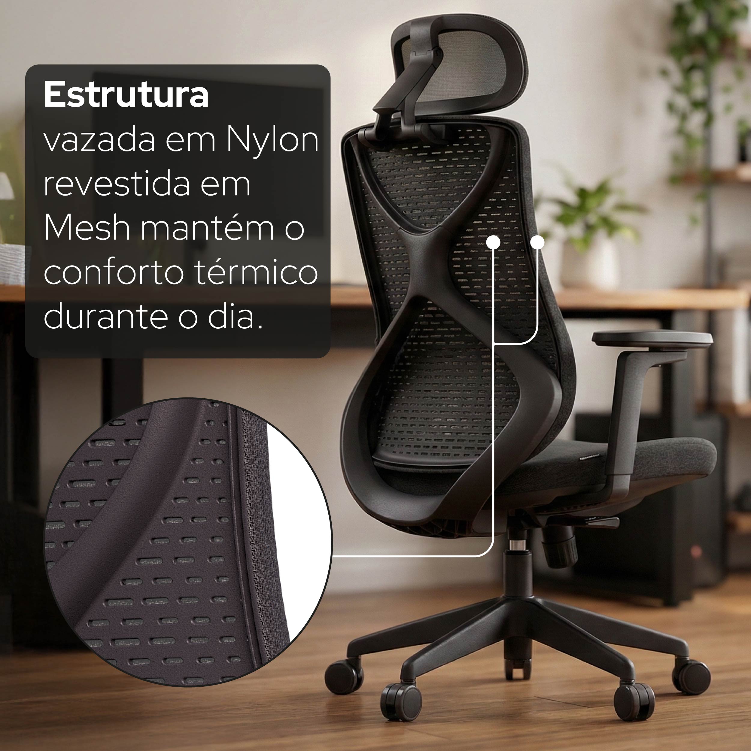Cadeira Ergonômica Elements Aiven