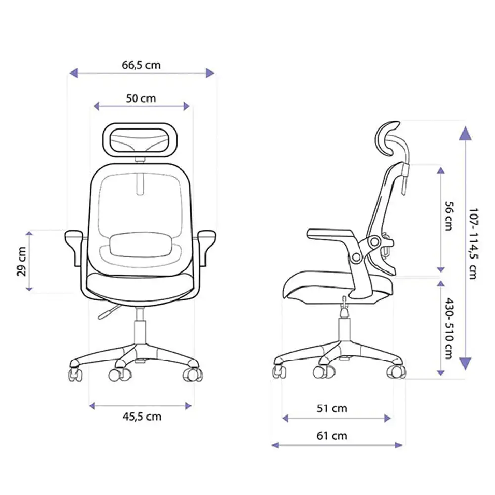 Cadeira Ergonômica Elements Astra