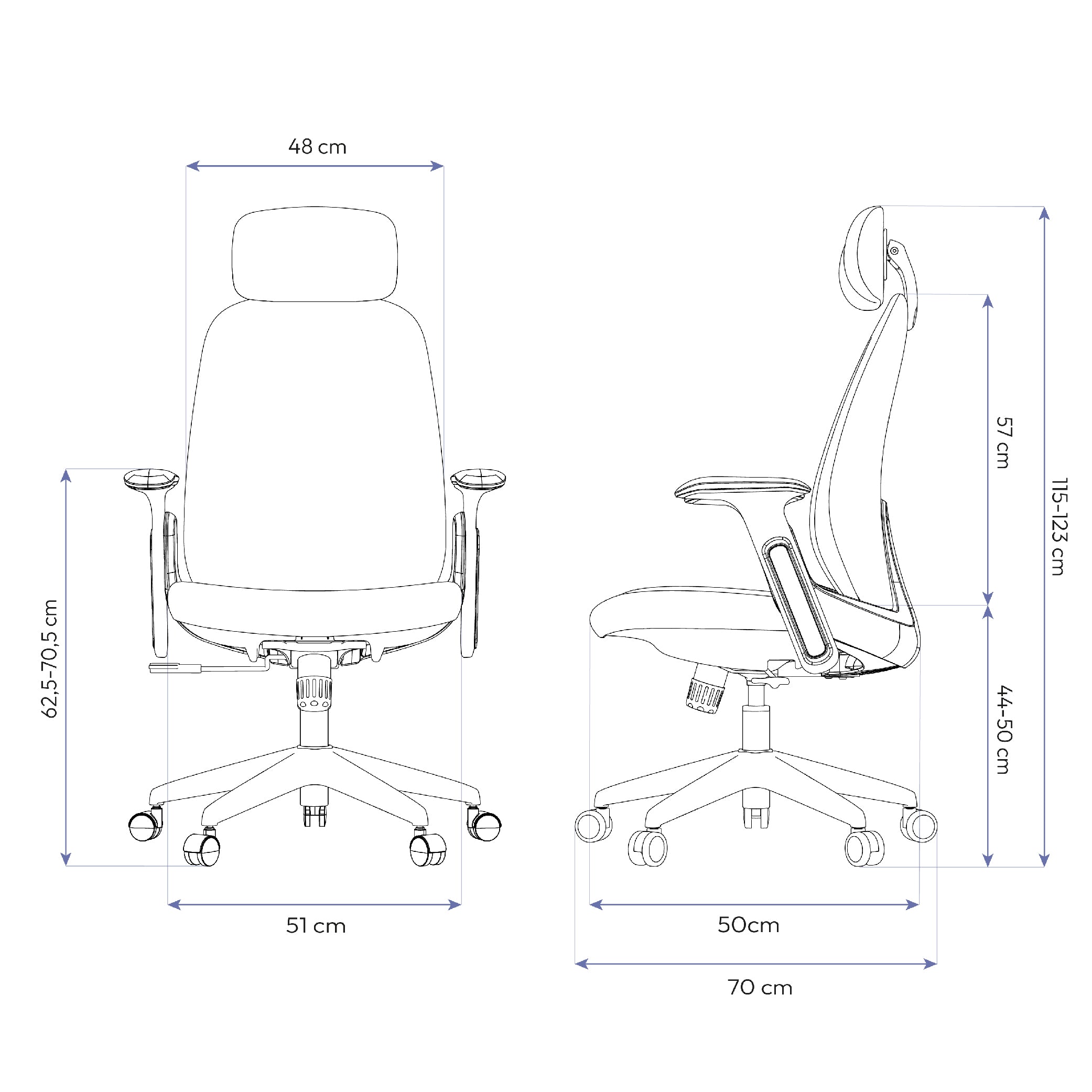 Cadeira Ergonômica Elements Belena