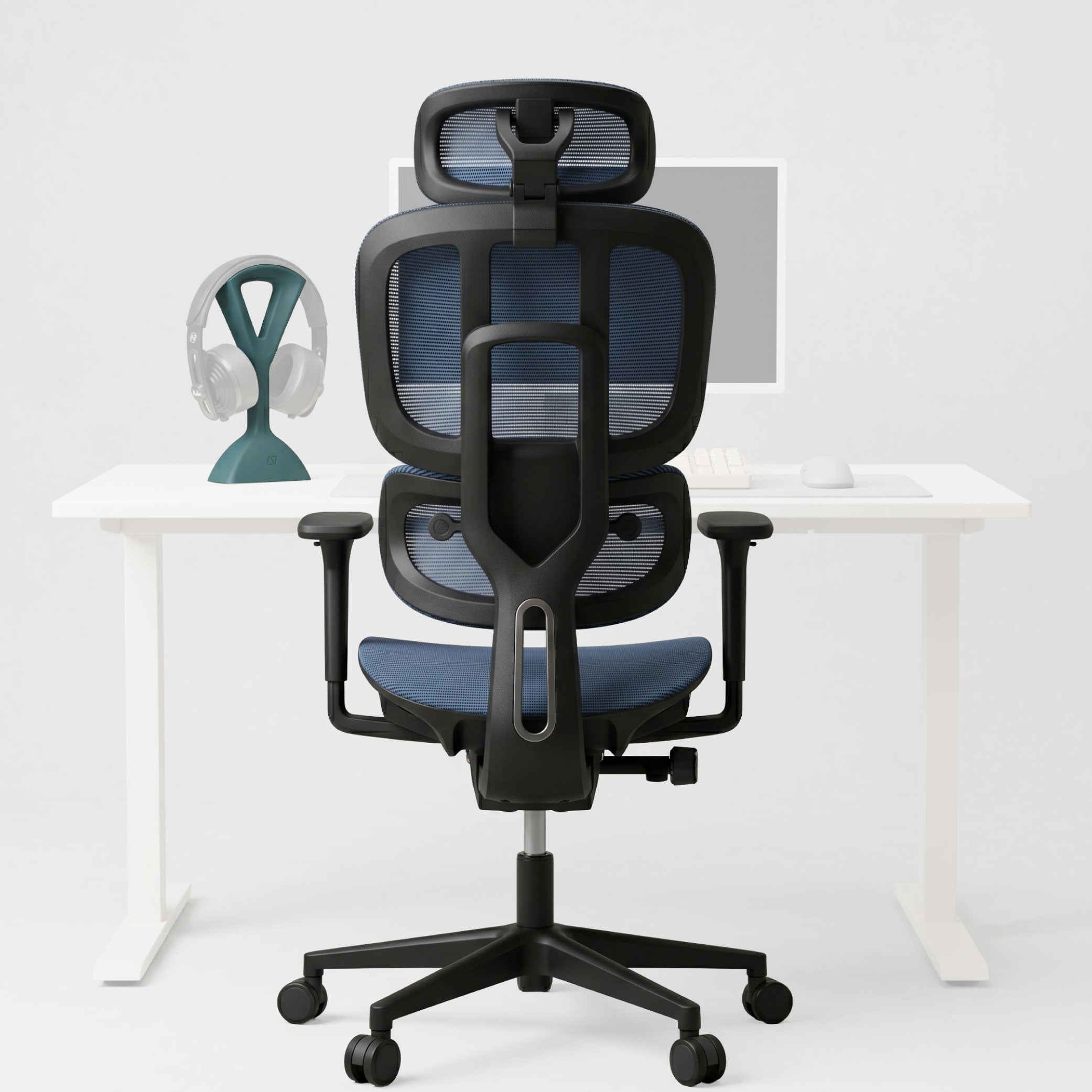 Cadeira Ergonômica Elements Sophy + Suporte Headset Balmen