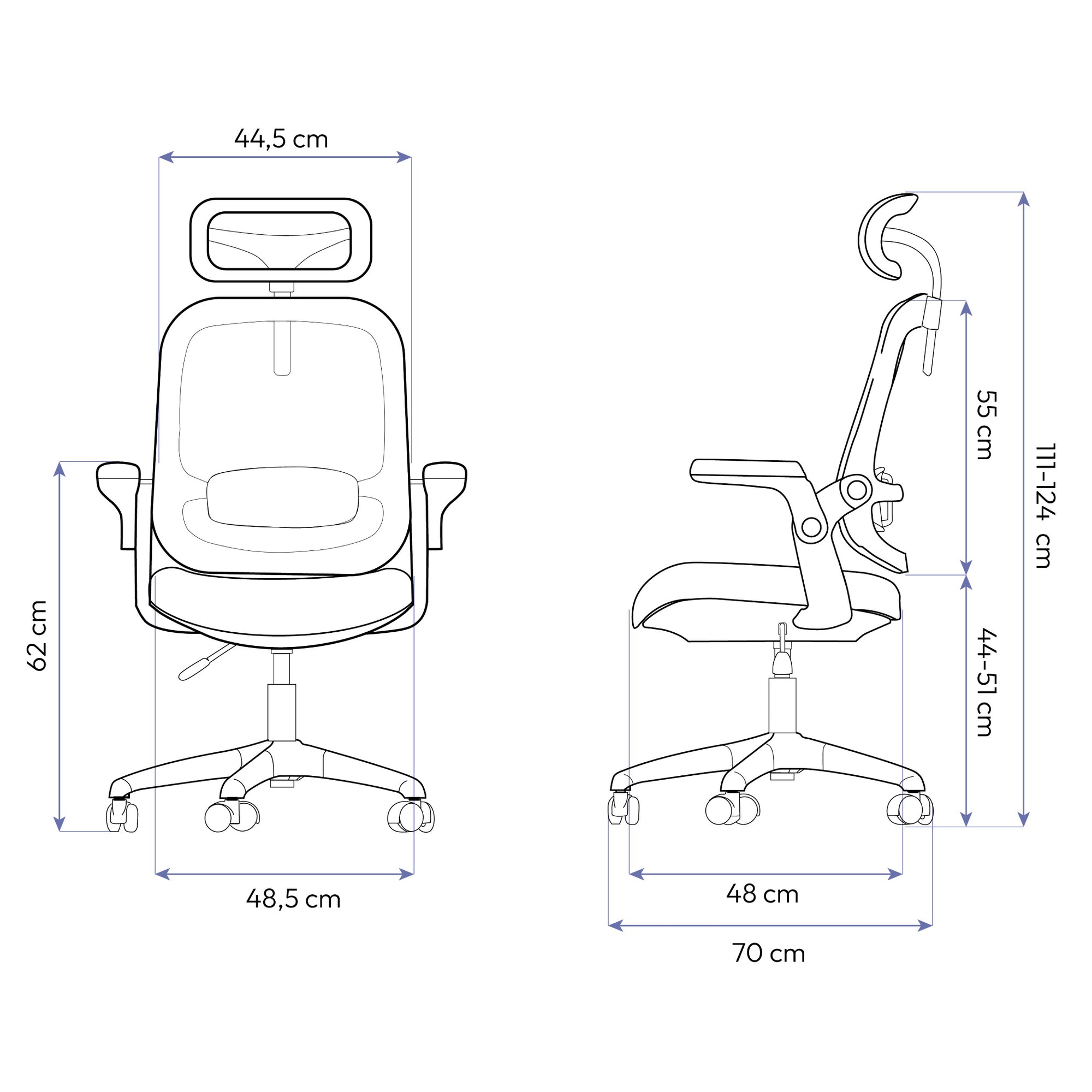 Cadeira Ergonômica Elements Astra