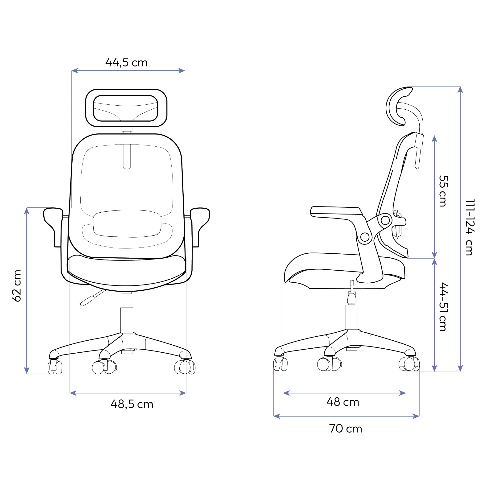 Cadeira Ergonômica Elements Astra