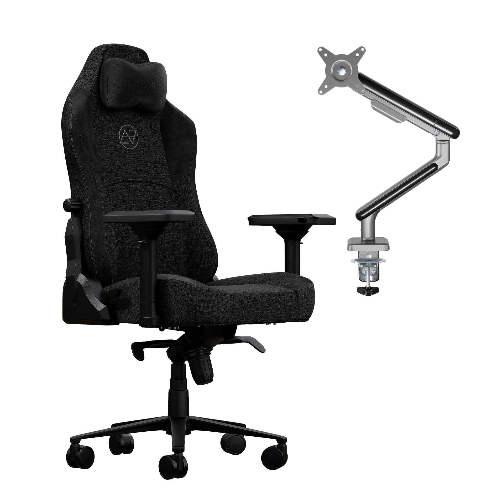 Combo Cadeira Gamer  Lunari Fearless + Braço Articulado Aice