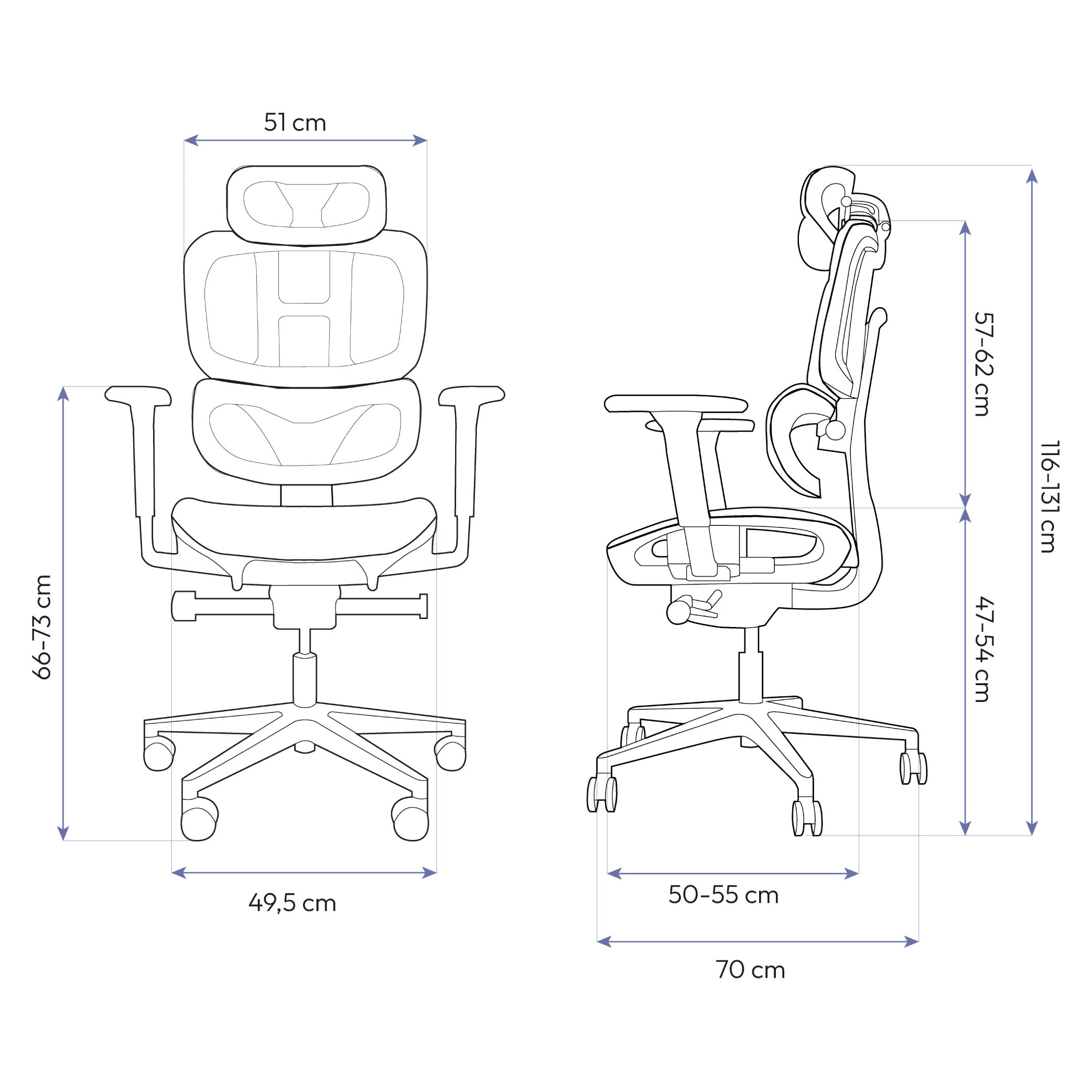Cadeira Ergonômica Elements Sophy