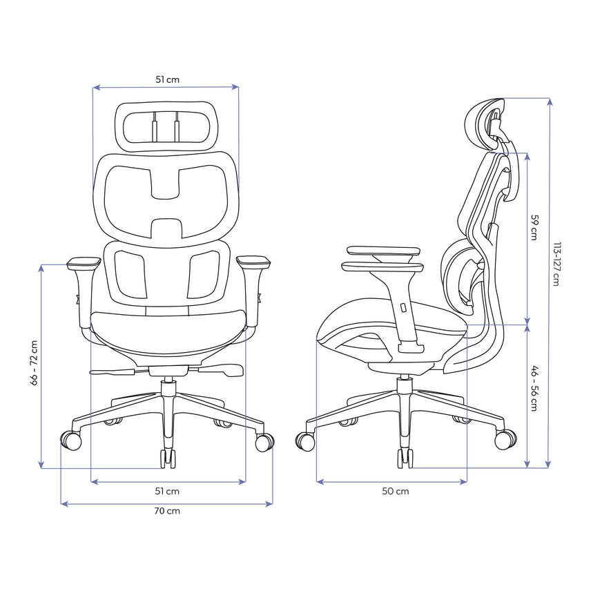Cadeira Ergonômica Elements Siggy