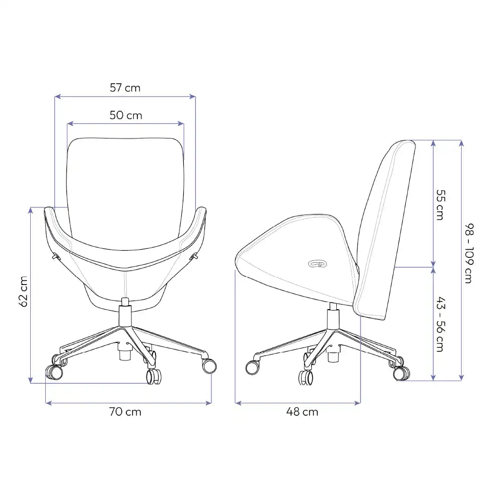 Cadeira Ergonômica Elements Soffio
