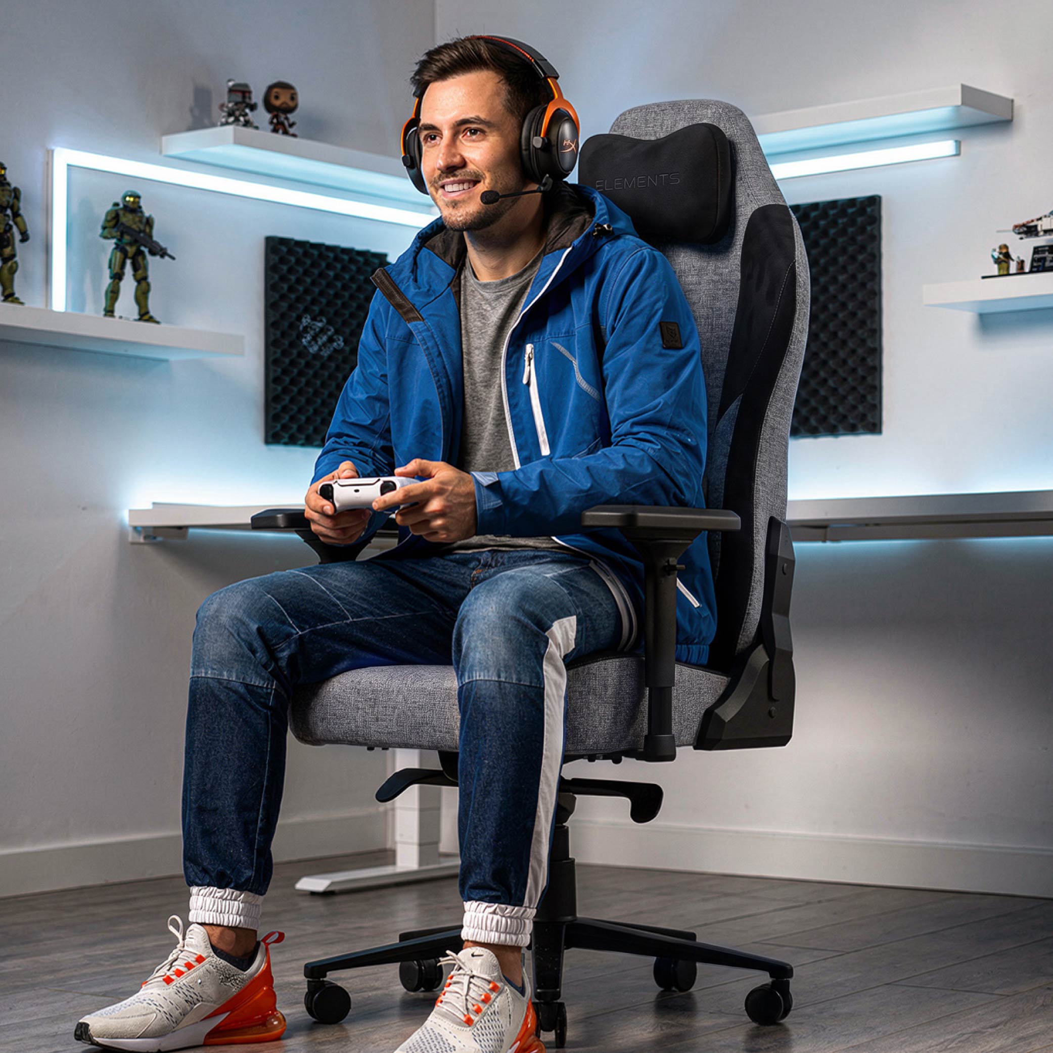 Cadeira Gamer Elements Lunari Fearless