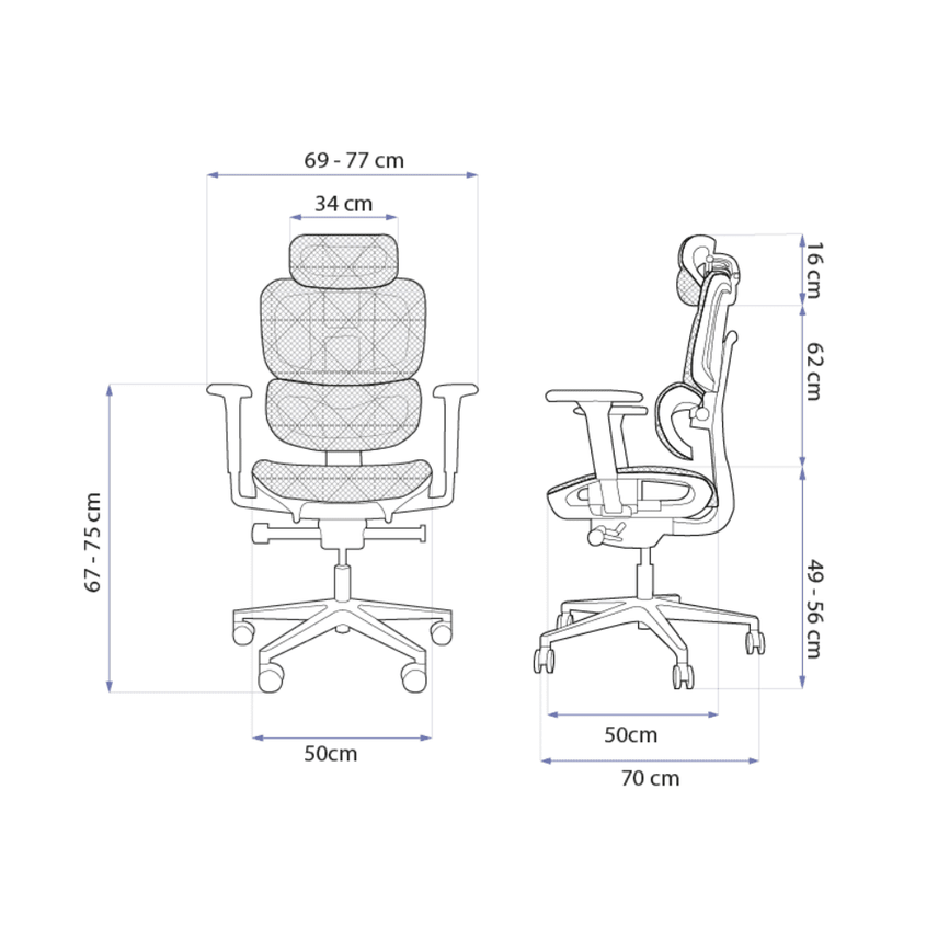 Cadeira Ergonômica Elements Sophy - Open Box
