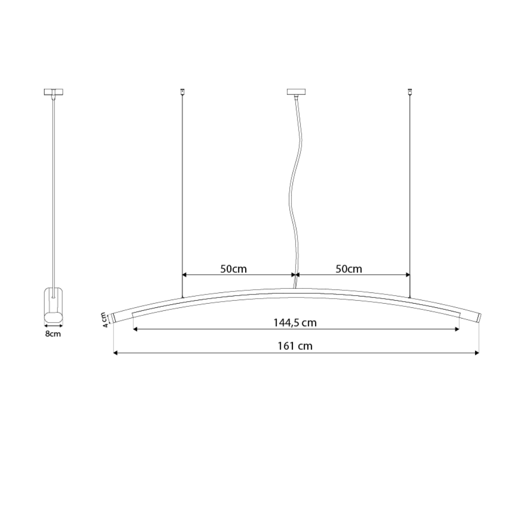 Luminária de Teto Elements Solare - Ajuste do Ciclo Circadiano - Luz inteligente