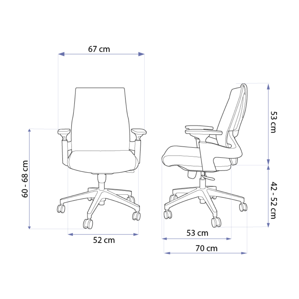 Cadeira Ergonômica Elements Helene