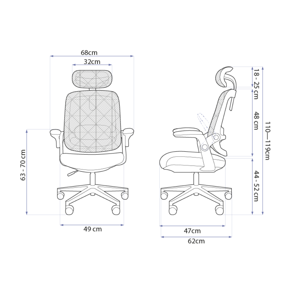 Cadeira Ergonômica Elements Astra