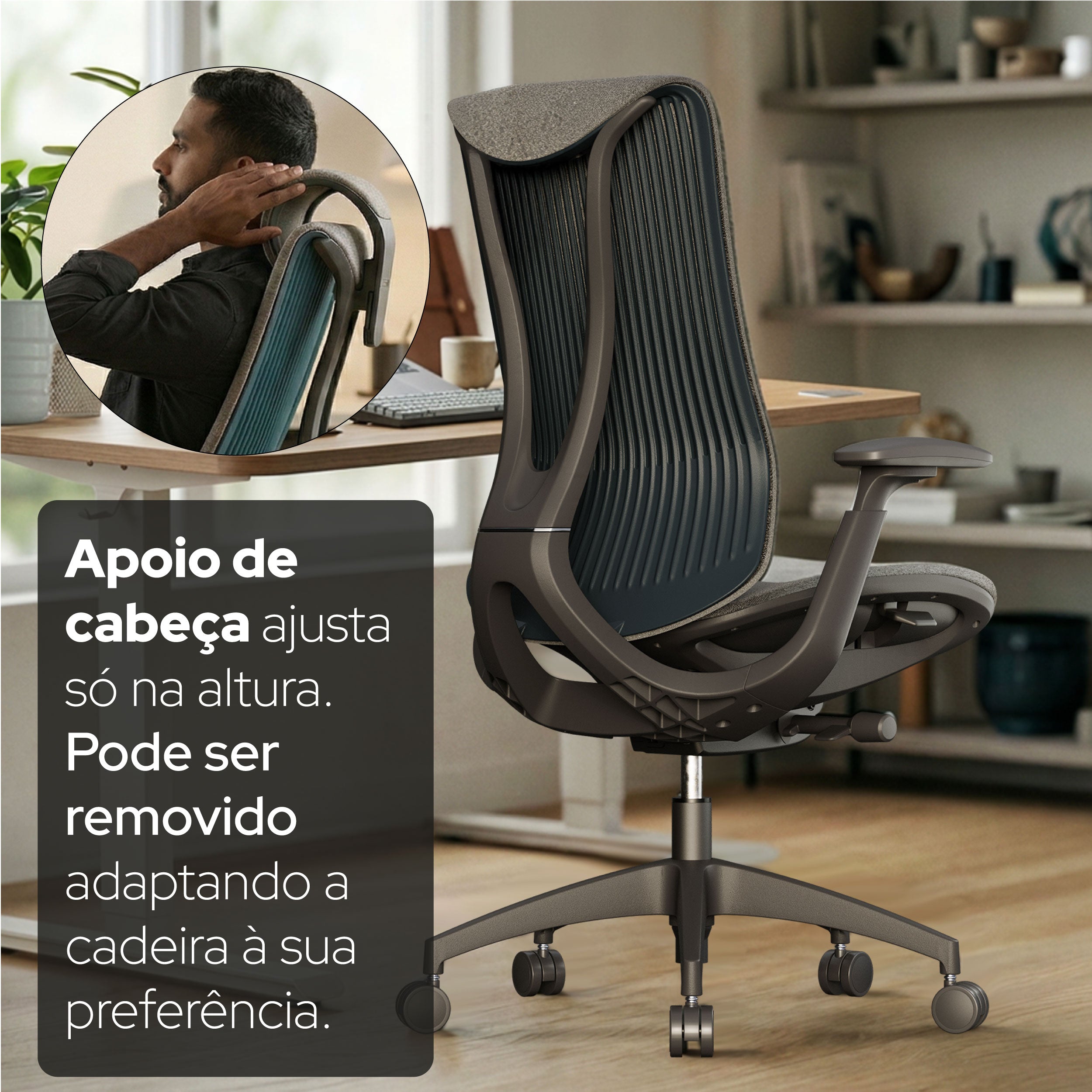 Cadeira Ergonômica Elements Etérea