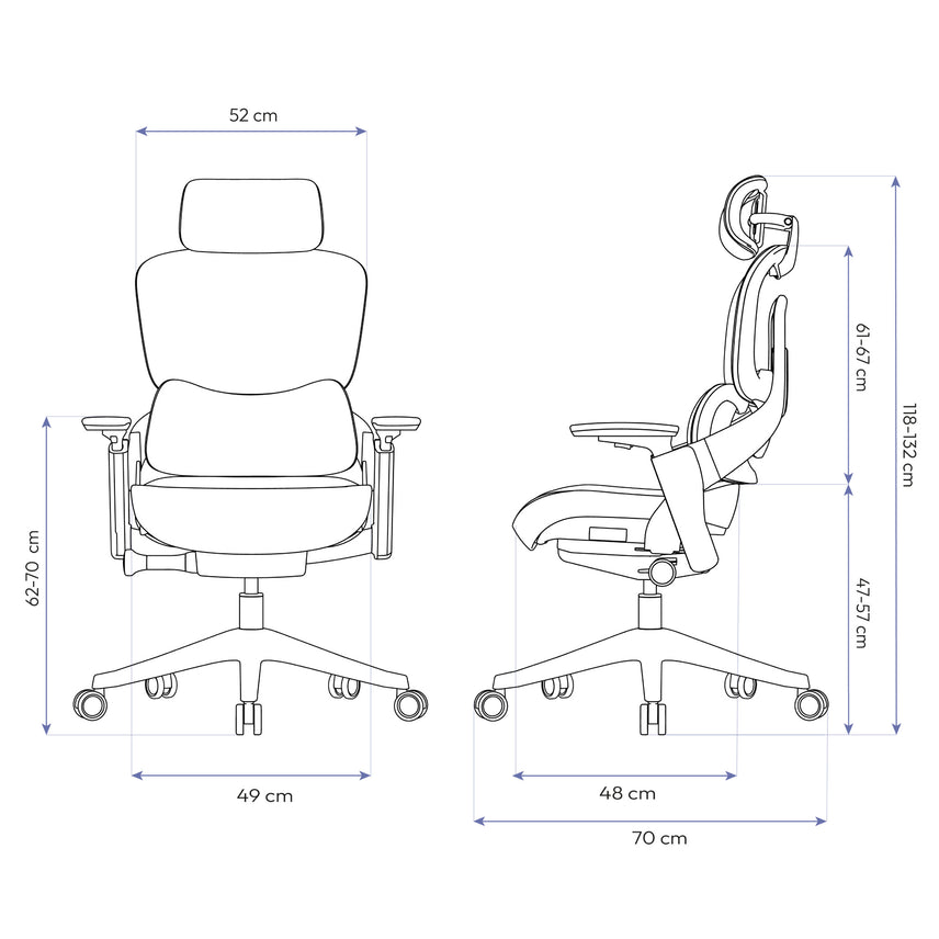 Cadeira ergonômica Elements Calira