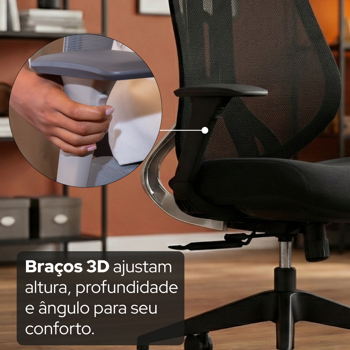 Cadeira Ergonômica Elements Galatea