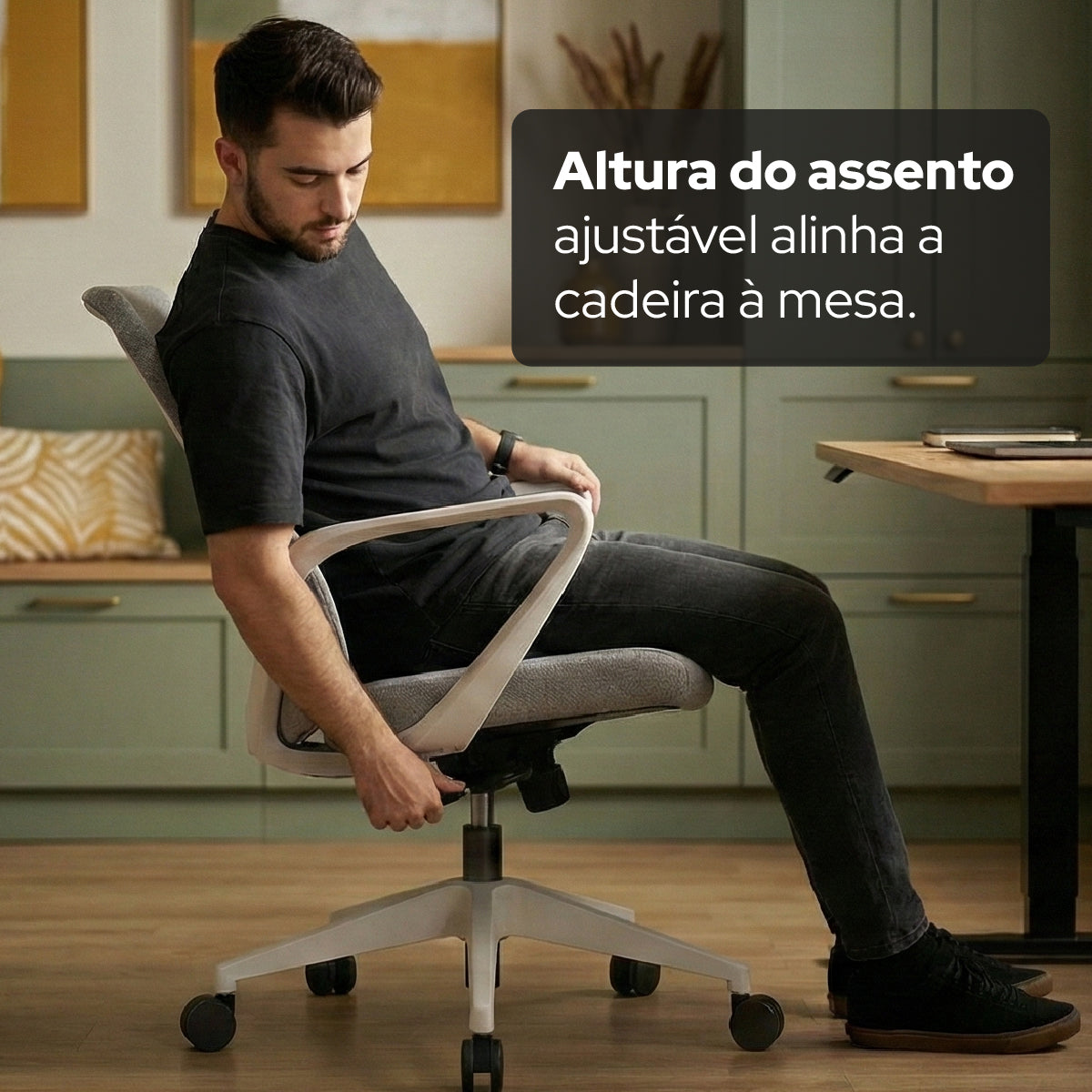 Cadeira Ergonômica Elements Lira