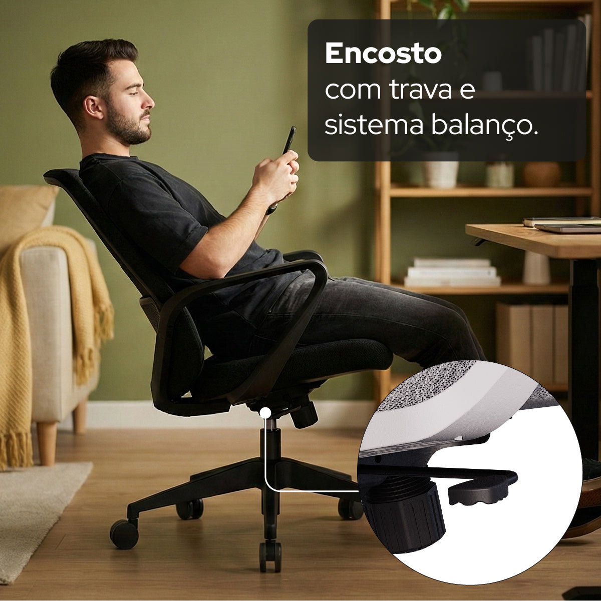 Cadeira Ergonômica Elements Lira