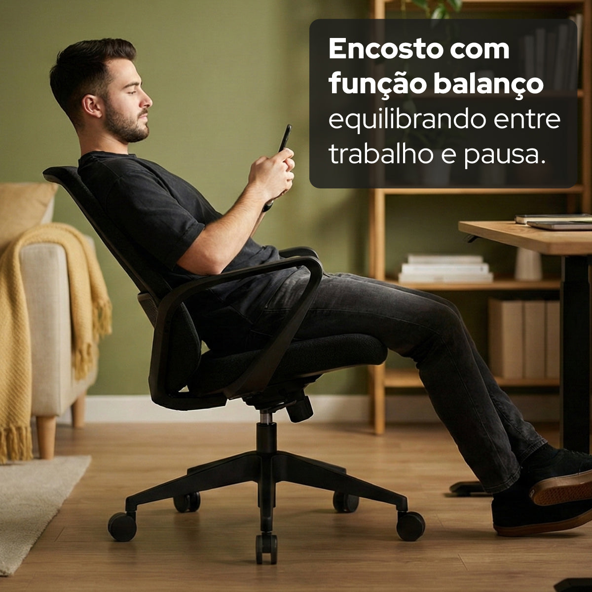 Cadeira Ergonômica Elements Lira