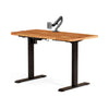 Mesa com Regulagem de Altura Elétrica Misch  + Tampo 140cm + Braço Articulado Axion